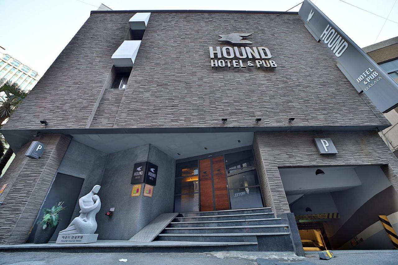 Seomyeon Hound Hotel 1St Street Пусан Экстерьер фото